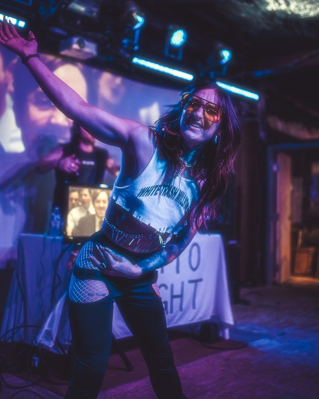 Emo Night performing live.