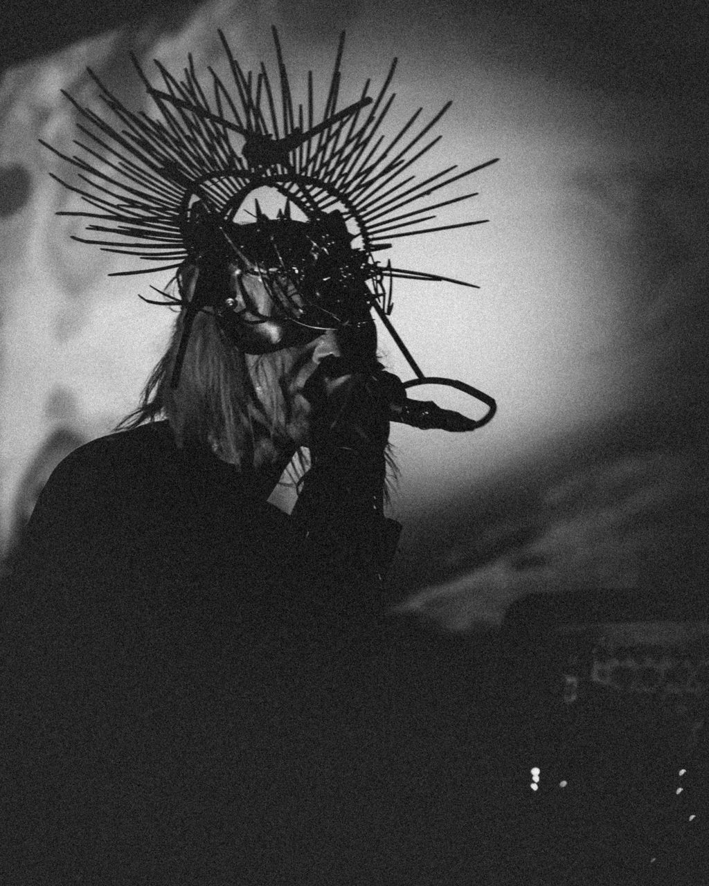 IAMX performing live.