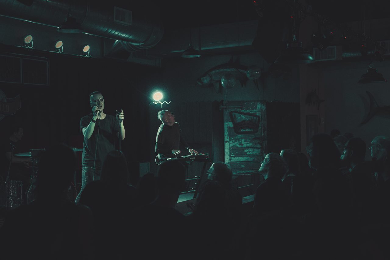 Solar Fake performing live.