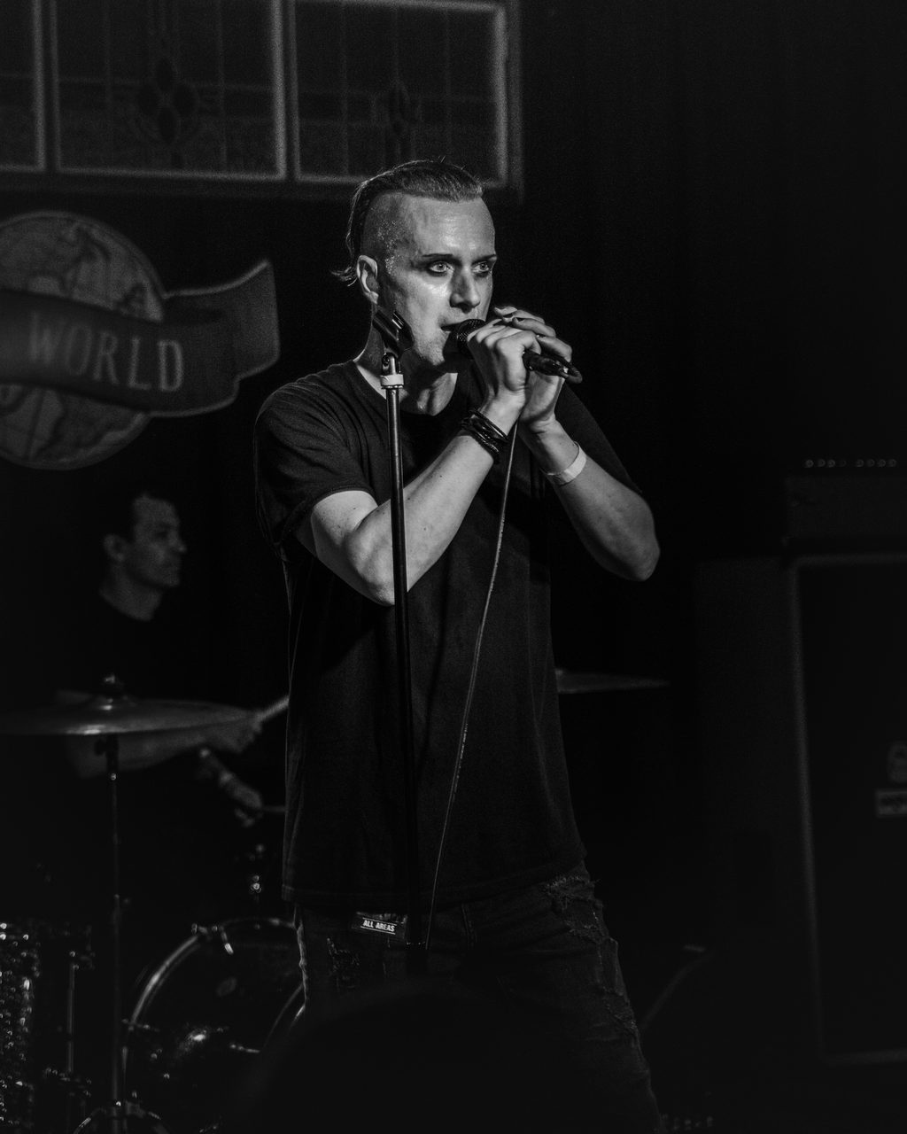 Solar Fake performing live.