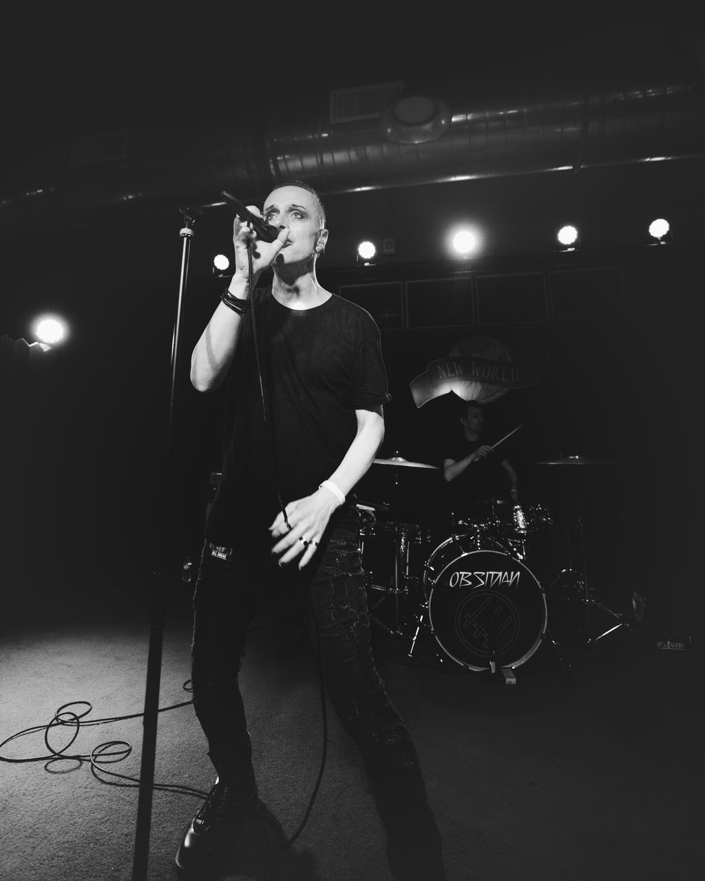 Solar Fake performing live.