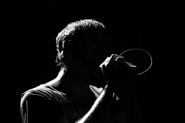 Thursday performing live.