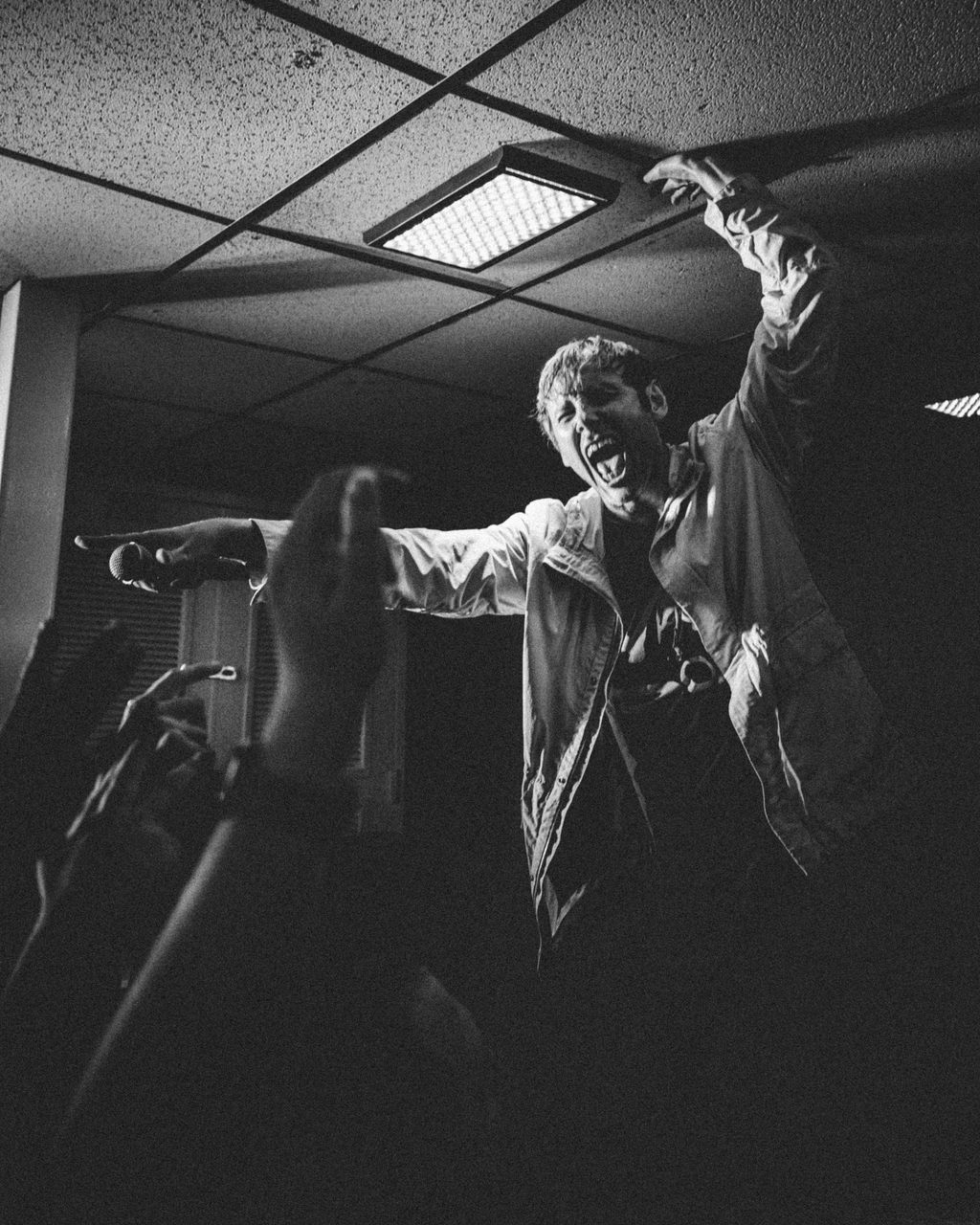 Thursday performing live.