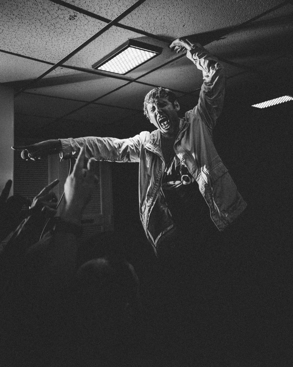 Thursday performing live.