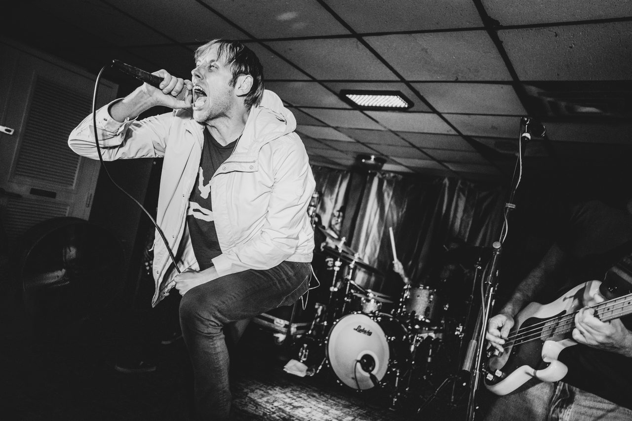 Thursday performing live.